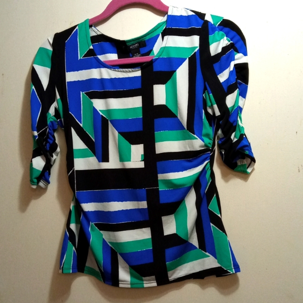 Alfani. size SP. Blue green white black